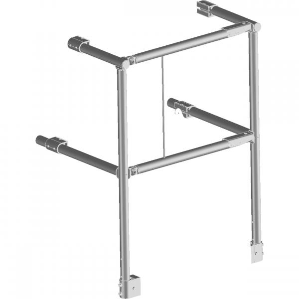 Zarges ladder optional module platform railing with double safety barrier